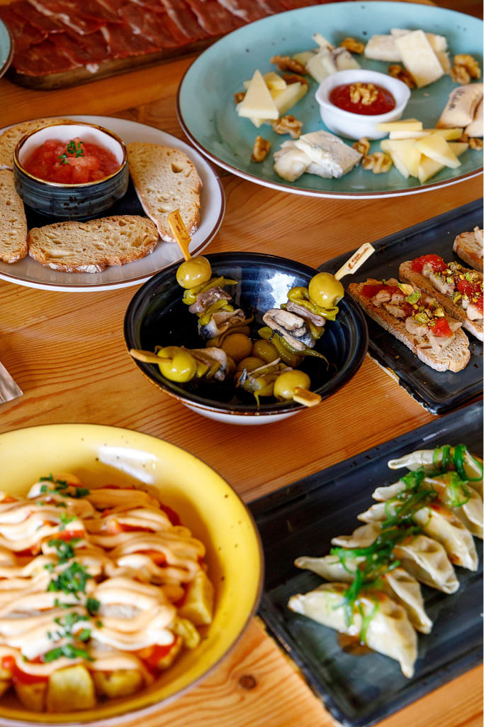 Tapas y platos de Minim gastrobar